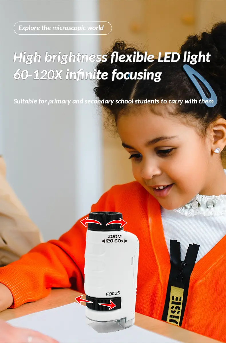 Portable Microscope Toy For Kids · TV10338 · detail image 3 of 9
