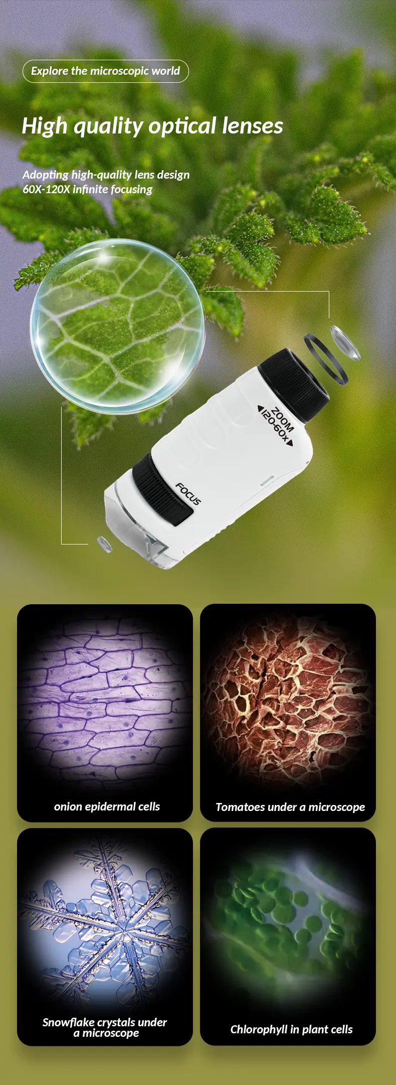 Portable Microscope Toy For Kids · TV10338 · detail image 5 of 9