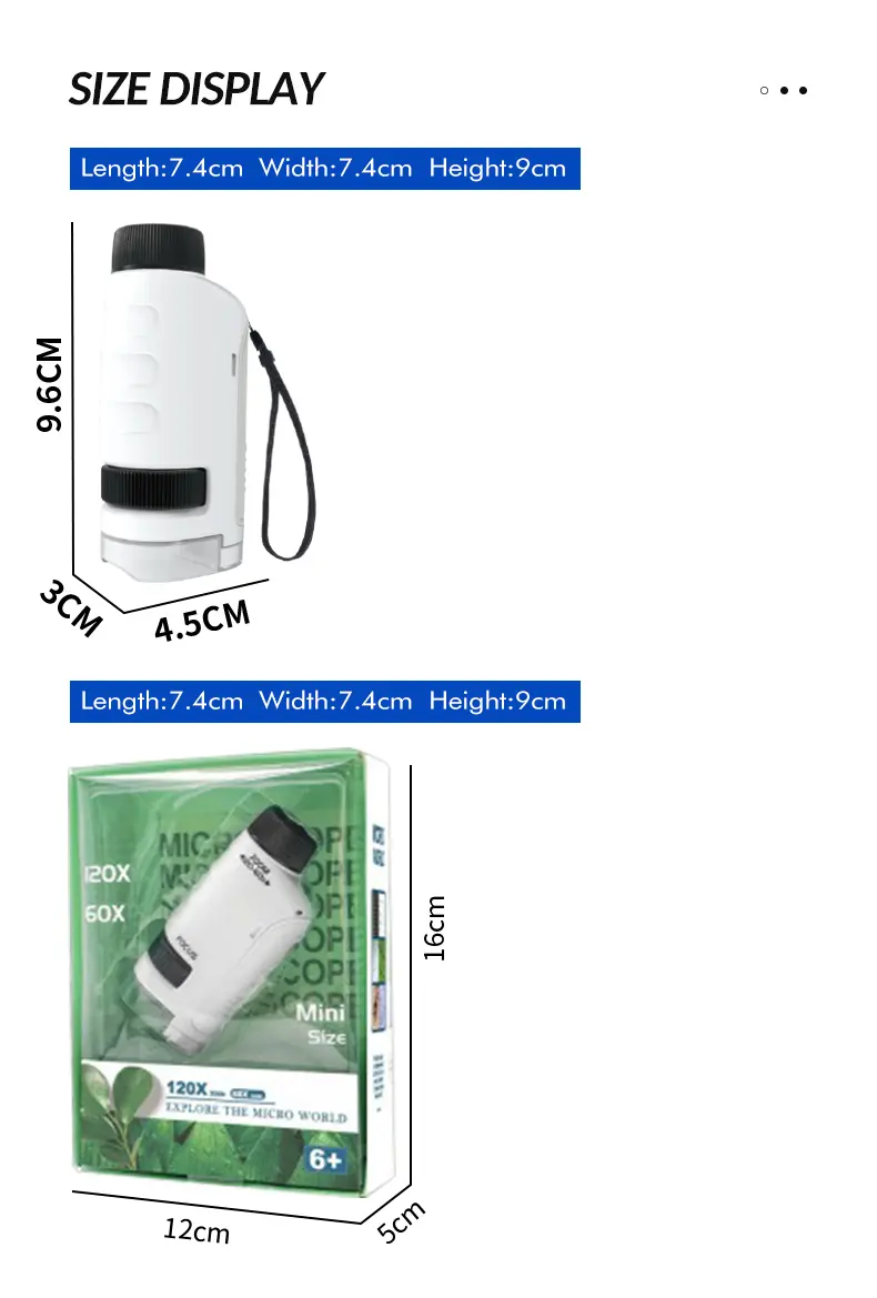 Portable Microscope Toy For Kids · TV10338 · detail image 9 of 9