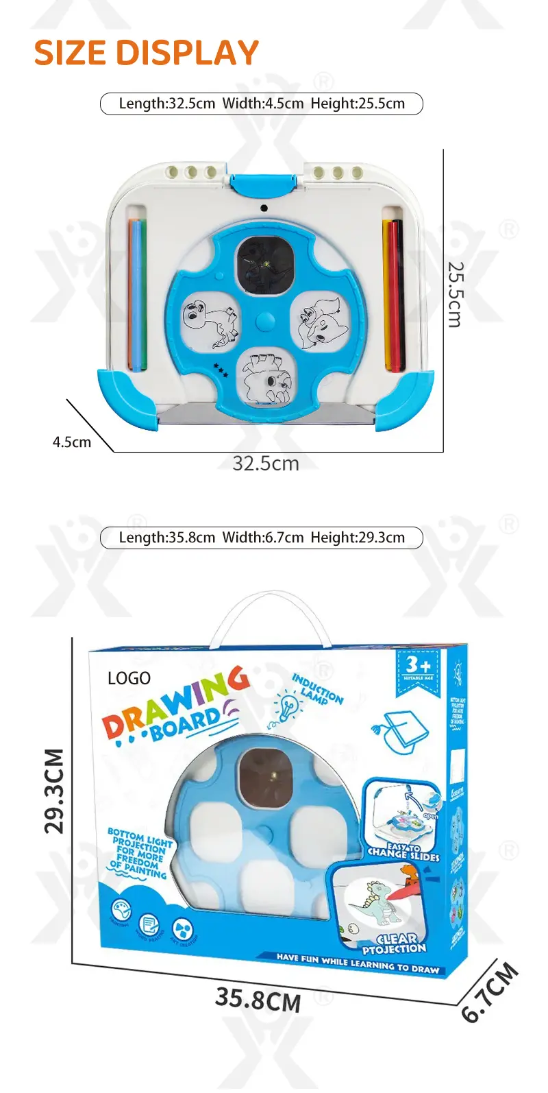 Kids Projection Drawing Board · TV10335 · detail image 8 of 8