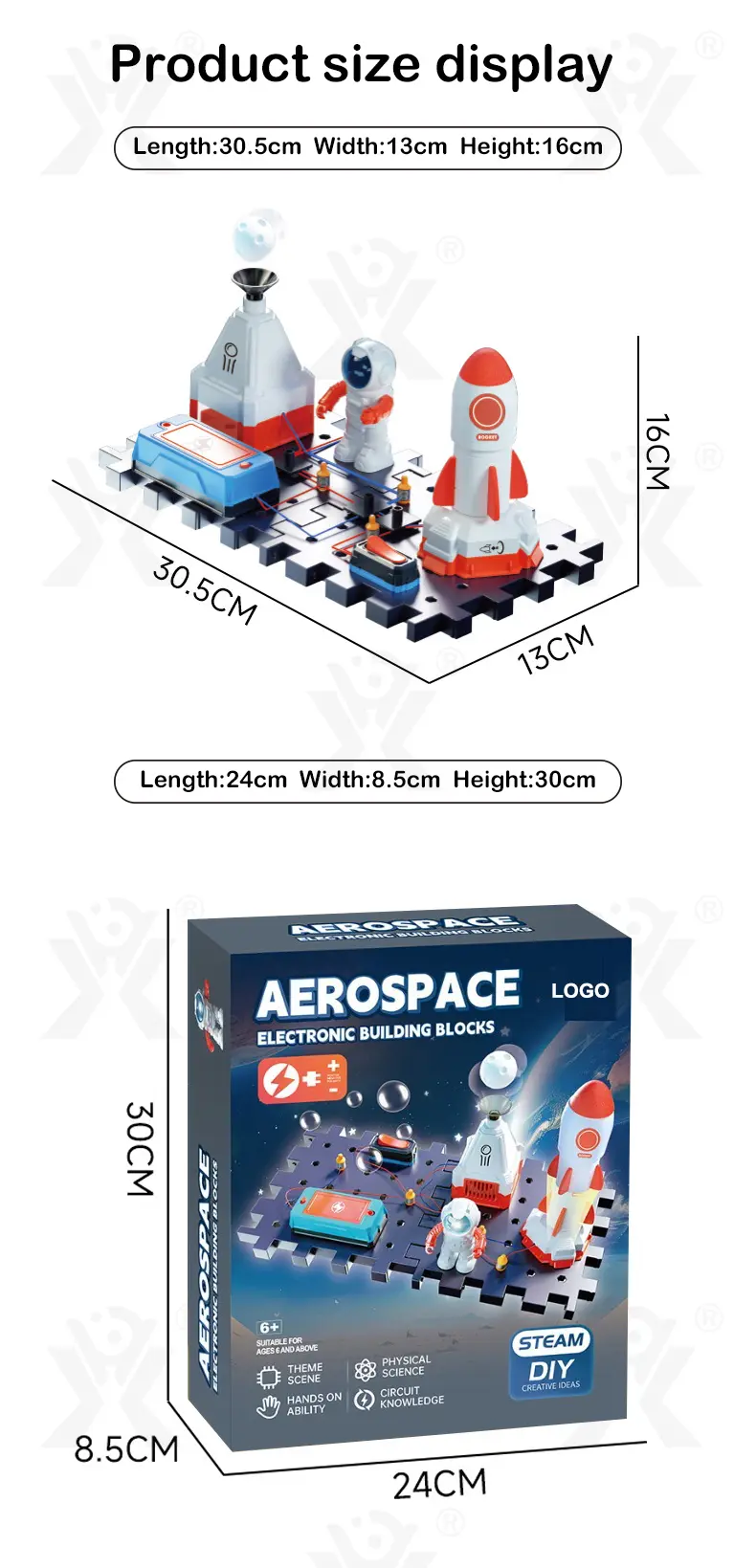 Aerospace DIY Electronic Blocks Kits · TV10351 · detail image 8 of 8