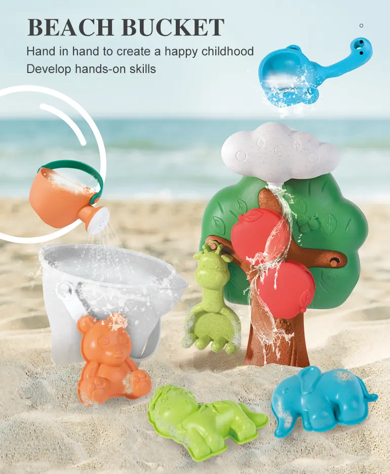 Wheat Straw Beach Toys for Kids -Summer · TV10366 · detail image 1 of 6