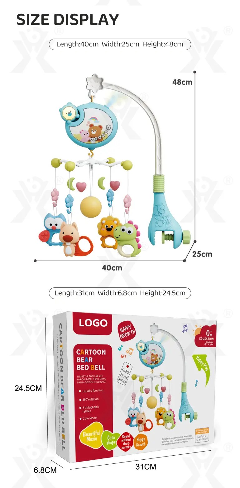 Baby Musical Crib Mobile, Educational Toys · TV10326 · detail image 11 of 11