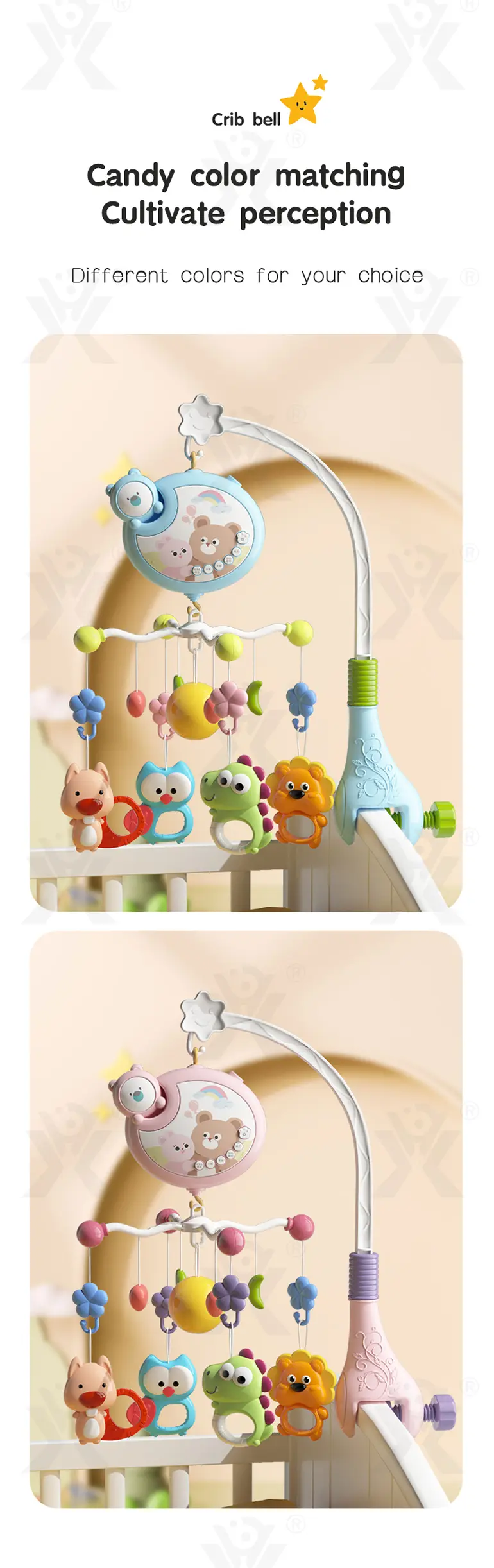 Baby Musical Crib Mobile, Educational Toys · TV10326 · detail image 8 of 11