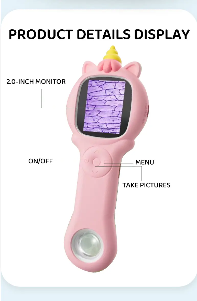 Digital Microscope Toy for Kids, Portable, Handled · TV10358 · detail image 9 of 11