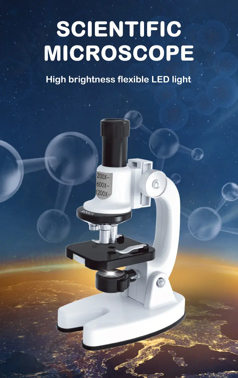 Biological Microscope Toy for Kids, Students · TV10341 · detail image 1 of 11