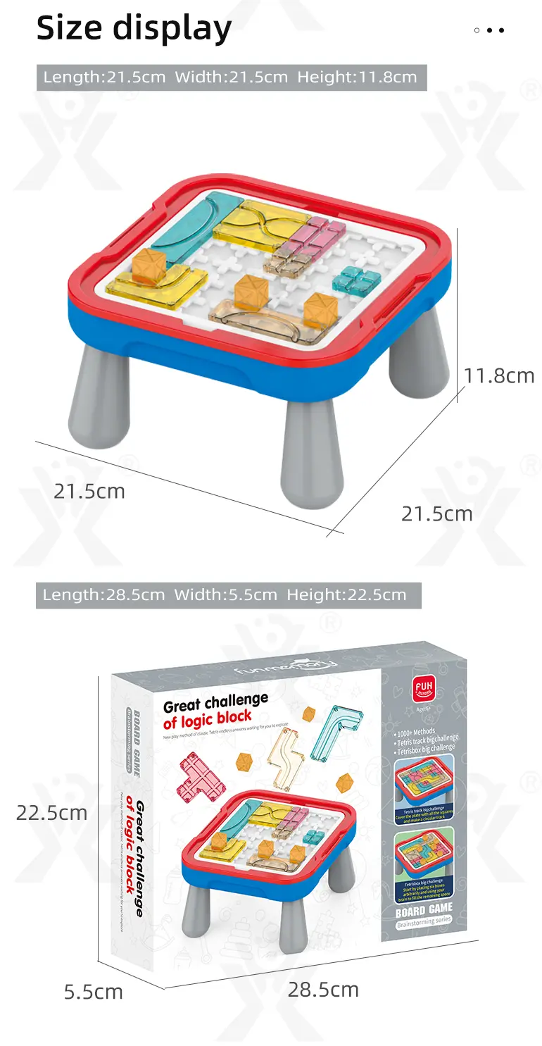 2-in-1 Kids Logic Block Tangram, DIY Tangram Board · TV10325 · detail image 11 of 11