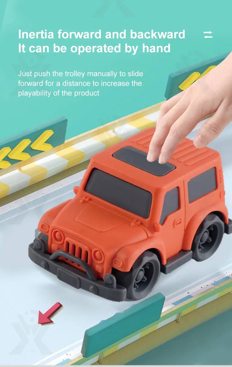 Inertia Plastic Car Toy, Mini Truck Car · TV10354 · detail image 3 of 8