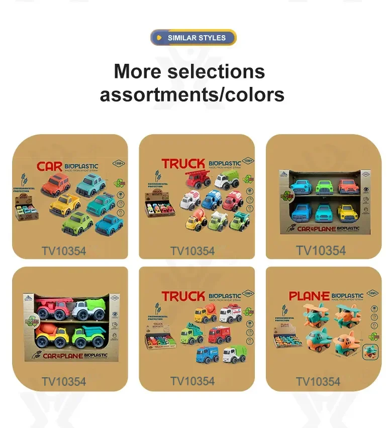 Inertia Plastic Car Toy, Mini Truck Car · TV10354 · detail image 7 of 8