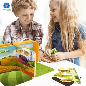 3D Story Book Farm Theme, DIY Quiet Book · TV10329 · product photo 3 of 7