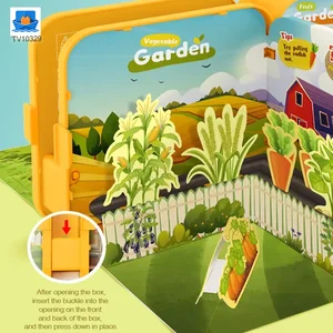 3D Story Book Farm Theme, DIY Quiet Book · TV10329 · product photo 4 of 7