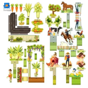 3D Story Book Farm Theme, DIY Quiet Book · TV10329 · product photo 6 of 7
