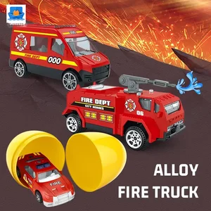 Diecast Fire Truck, Twist-Egg Style, 12 Collectable Style · TV10323 · product photo 2 of 7