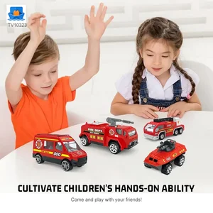 Diecast Fire Truck, Twist-Egg Style, 12 Collectable Style · TV10323 · product photo 3 of 7