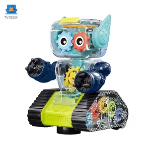 Transparent Gear Robots for Kids