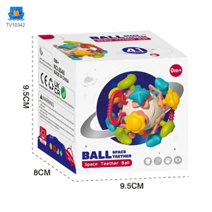 6-in-1 Baby Teether Ball Toy, Space Theme · TV10342 · product photo 6 of 6