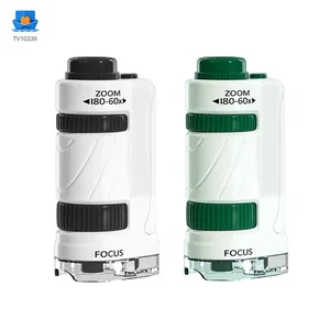 Portable Microscope Specimen Toy, Kids Microscope