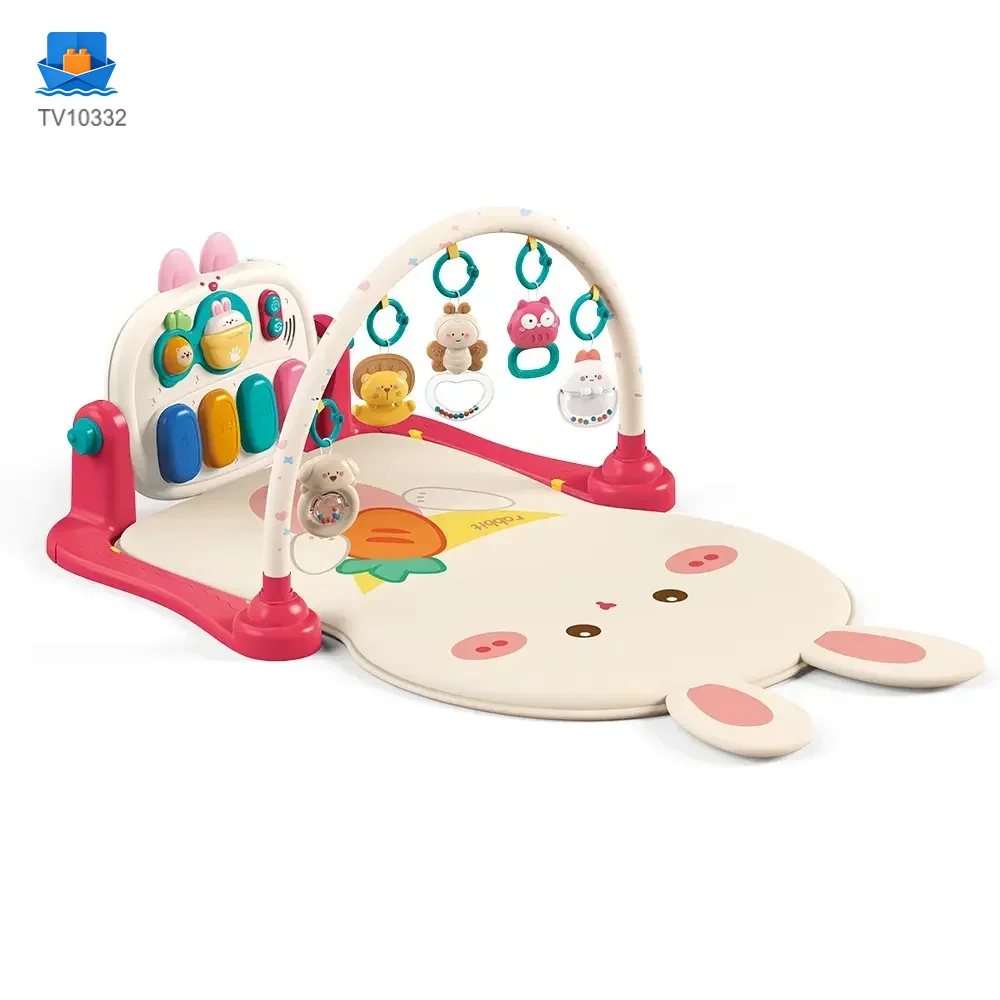 Baby Pedal Piano Play Mat, Rabbit Mat -Baby Toys Bulk Supply · TV10332 · product photo 1 of 7