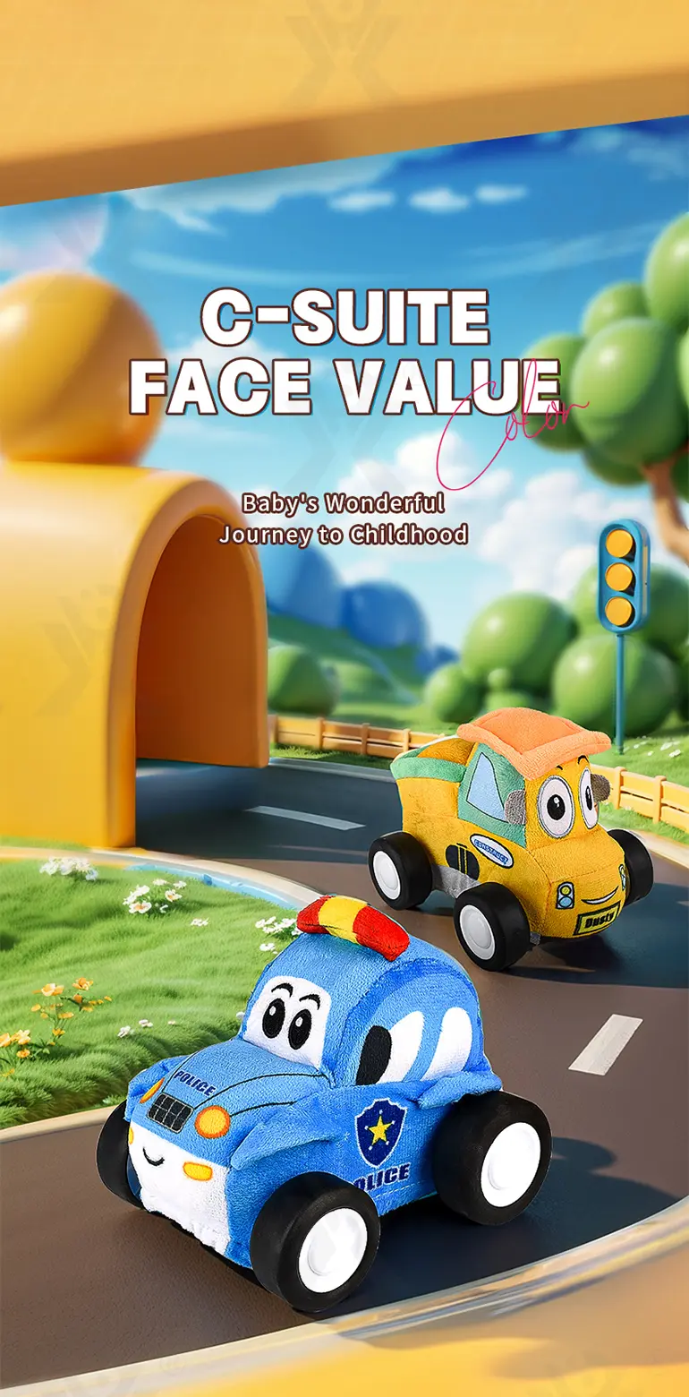 RC Plush Car Toy, Engineering Theme · TV10318 · detail image 3 of 12
