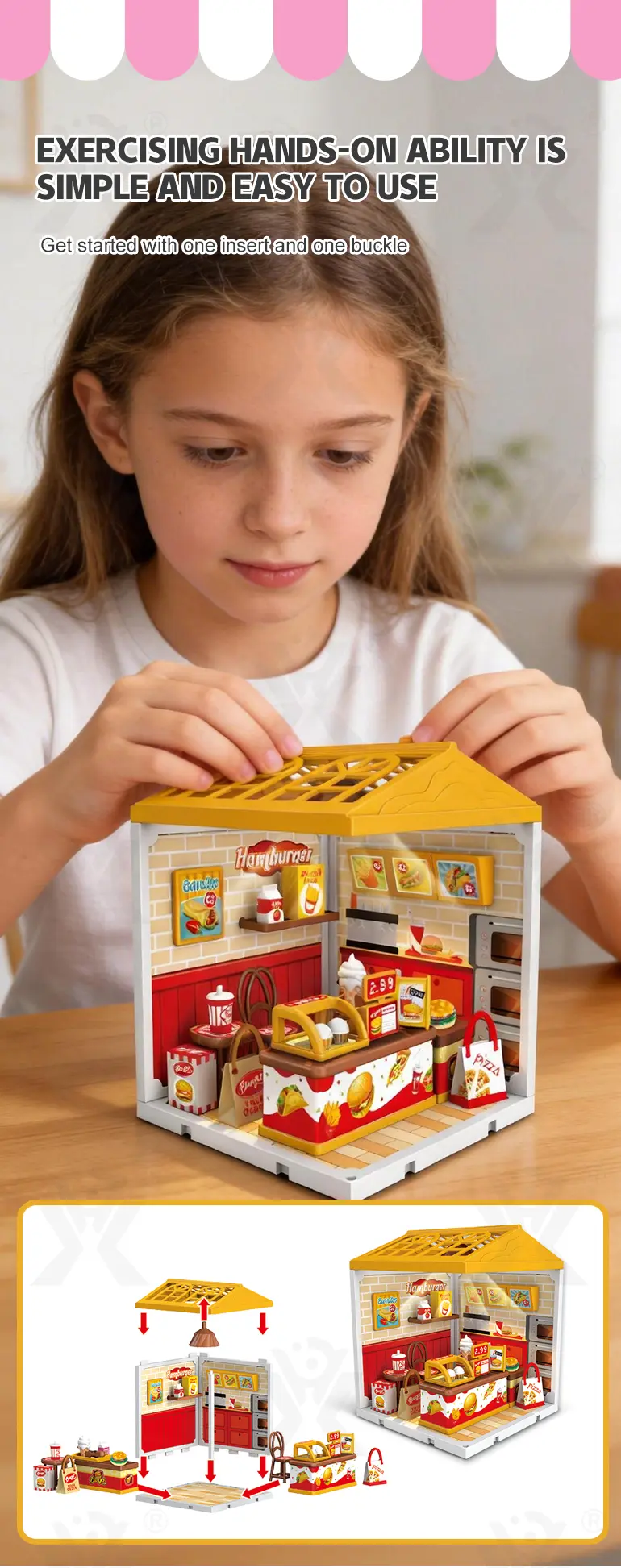 DIY Micro Scene Store Kit, DIY Mini House · TV10311 · detail image 2 of 9