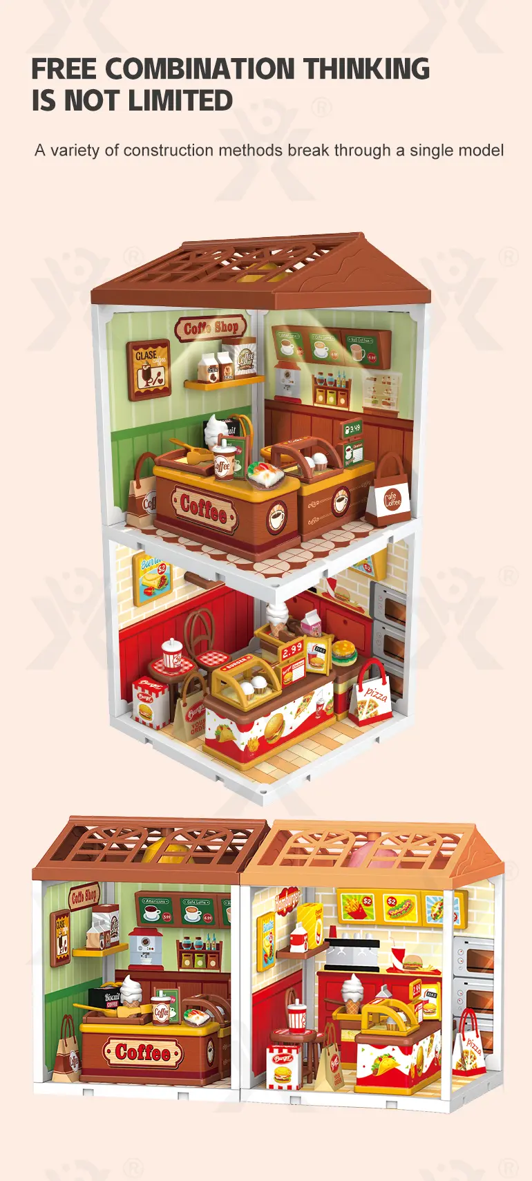 DIY Micro Scene Store Kit, DIY Mini House · TV10311 · detail image 3 of 9