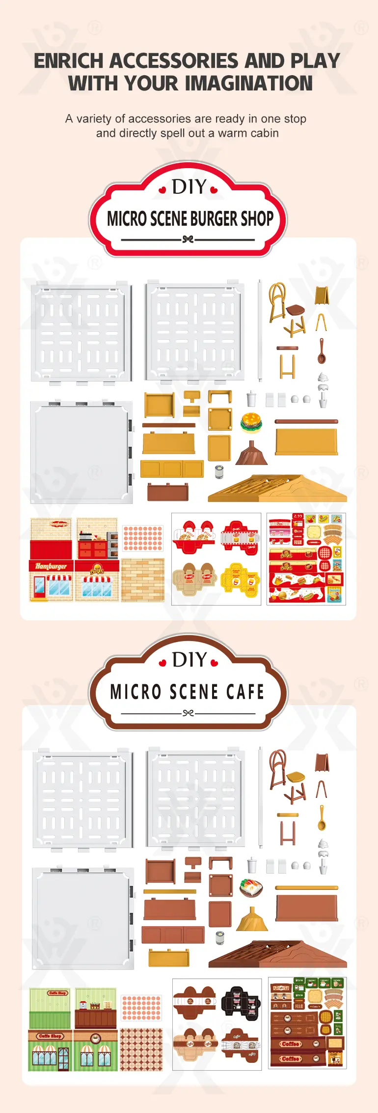 DIY Micro Scene Store Kit, DIY Mini House · TV10311 · detail image 5 of 9