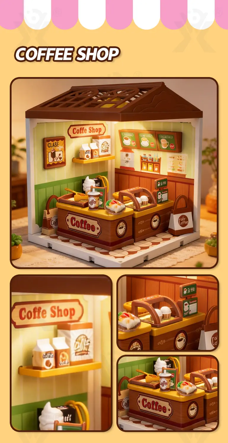 DIY Micro Scene Store Kit, DIY Mini House · TV10311 · detail image 6 of 9