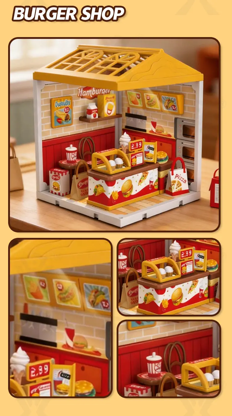 DIY Micro Scene Store Kit, DIY Mini House · TV10311 · detail image 7 of 9