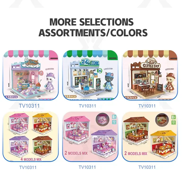 DIY Micro Scene Store Kit, DIY Mini House · TV10311 · detail image 8 of 9