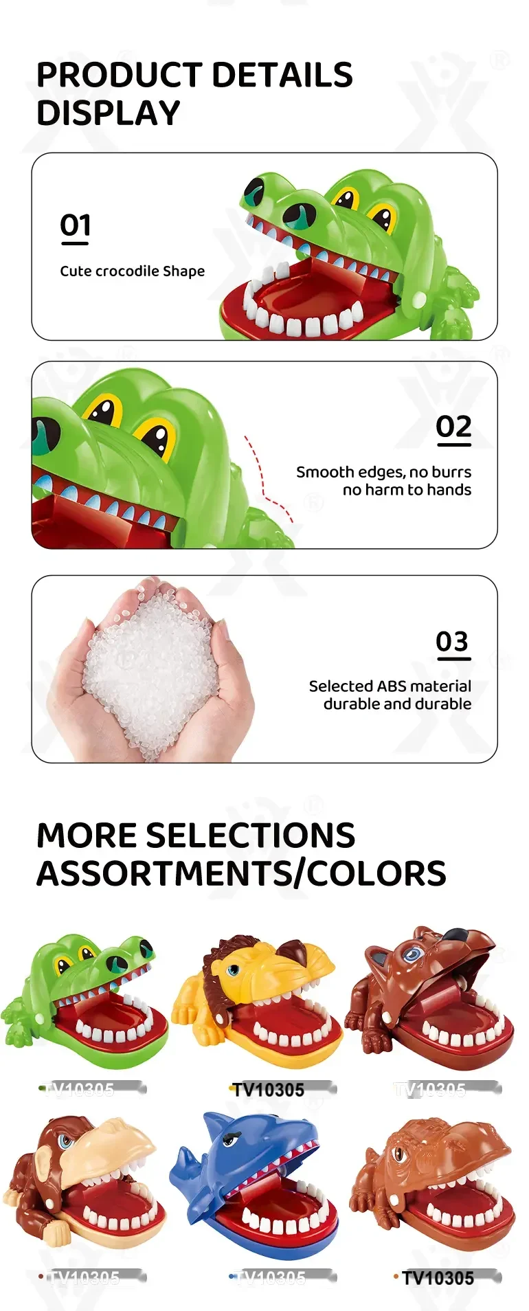 Crocodile Dentist Toy · TV10305 · detail image 4 of 5