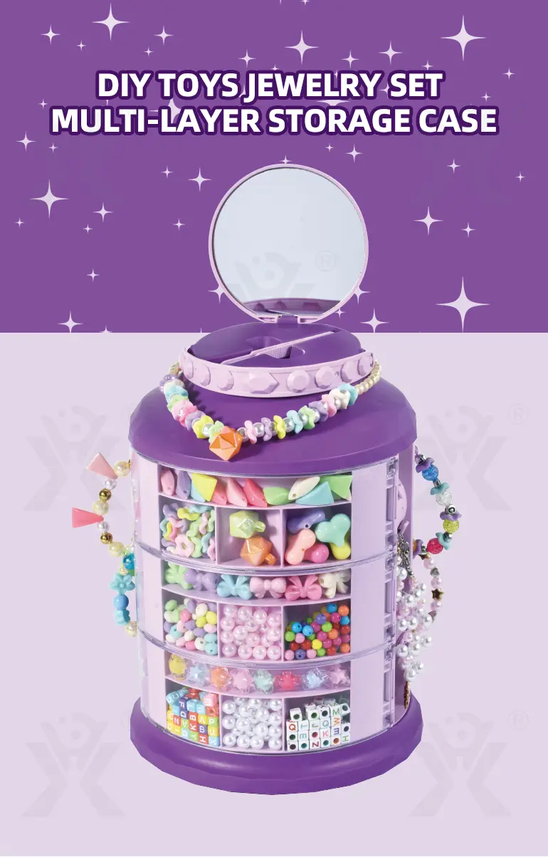 DIY Jewelry Set Toy with mirror · TV10303 · detail image 1 of 7