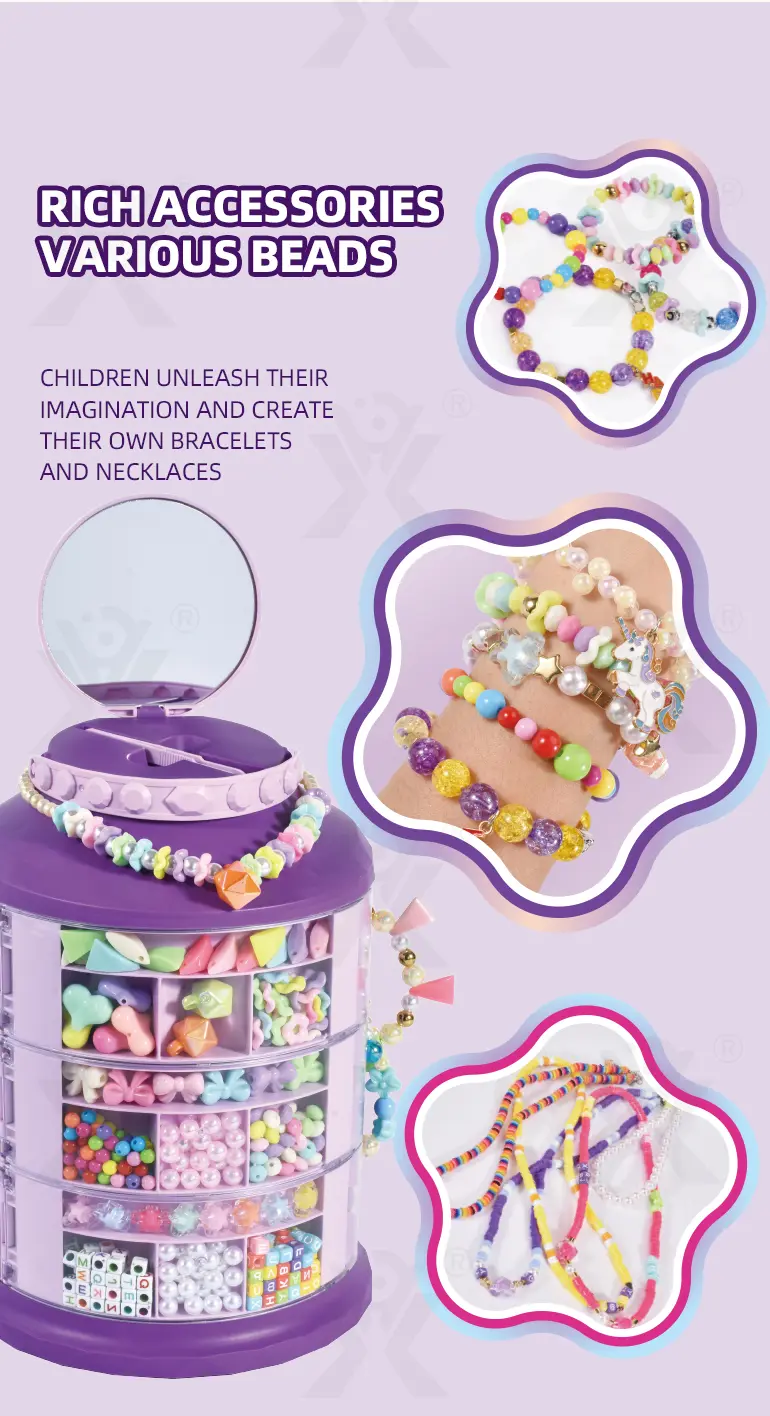 DIY Jewelry Set Toy with mirror · TV10303 · detail image 3 of 7