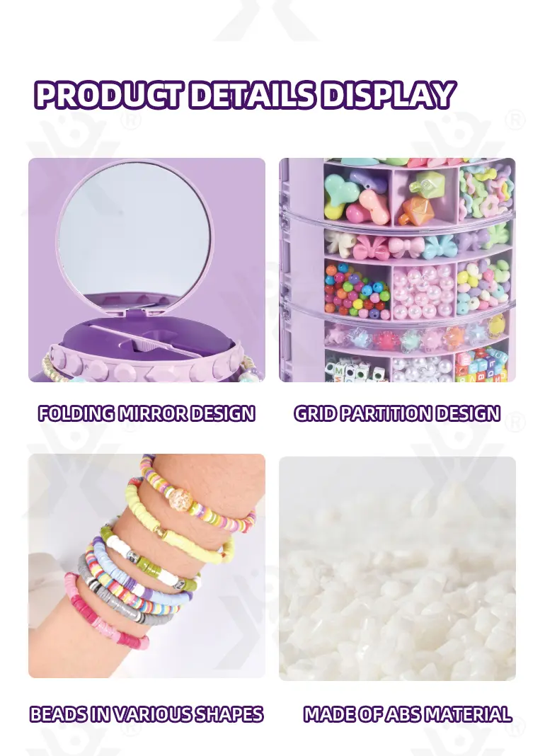 DIY Jewelry Set Toy with mirror · TV10303 · detail image 5 of 7