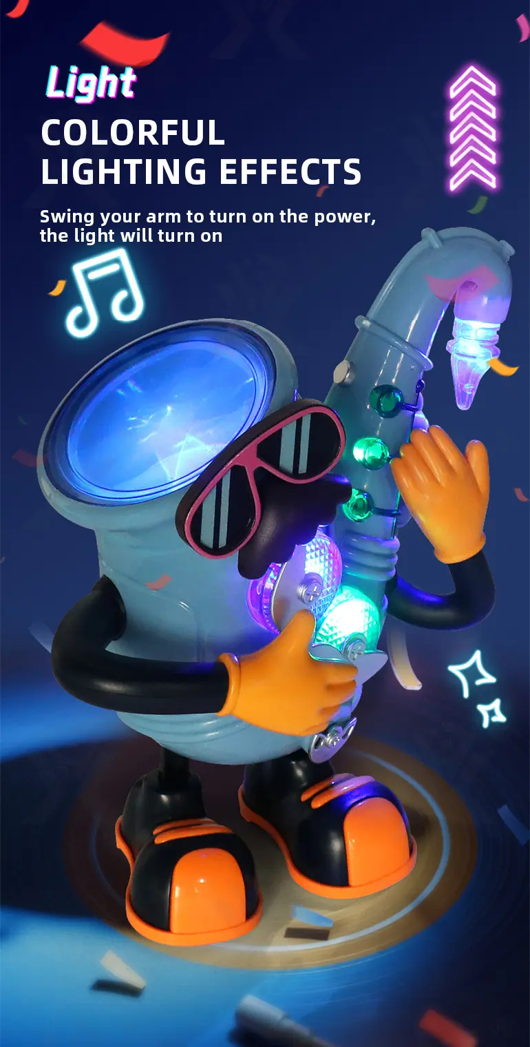 Dancing Saxophone Toy, Building the Sense of Rhythm · TV10290 · detail image 3 of 8