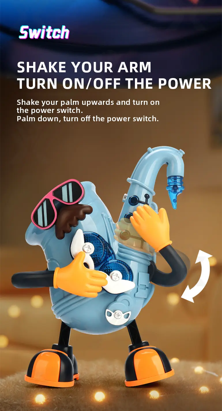 Dancing Saxophone Toy, Building the Sense of Rhythm · TV10290 · detail image 4 of 8