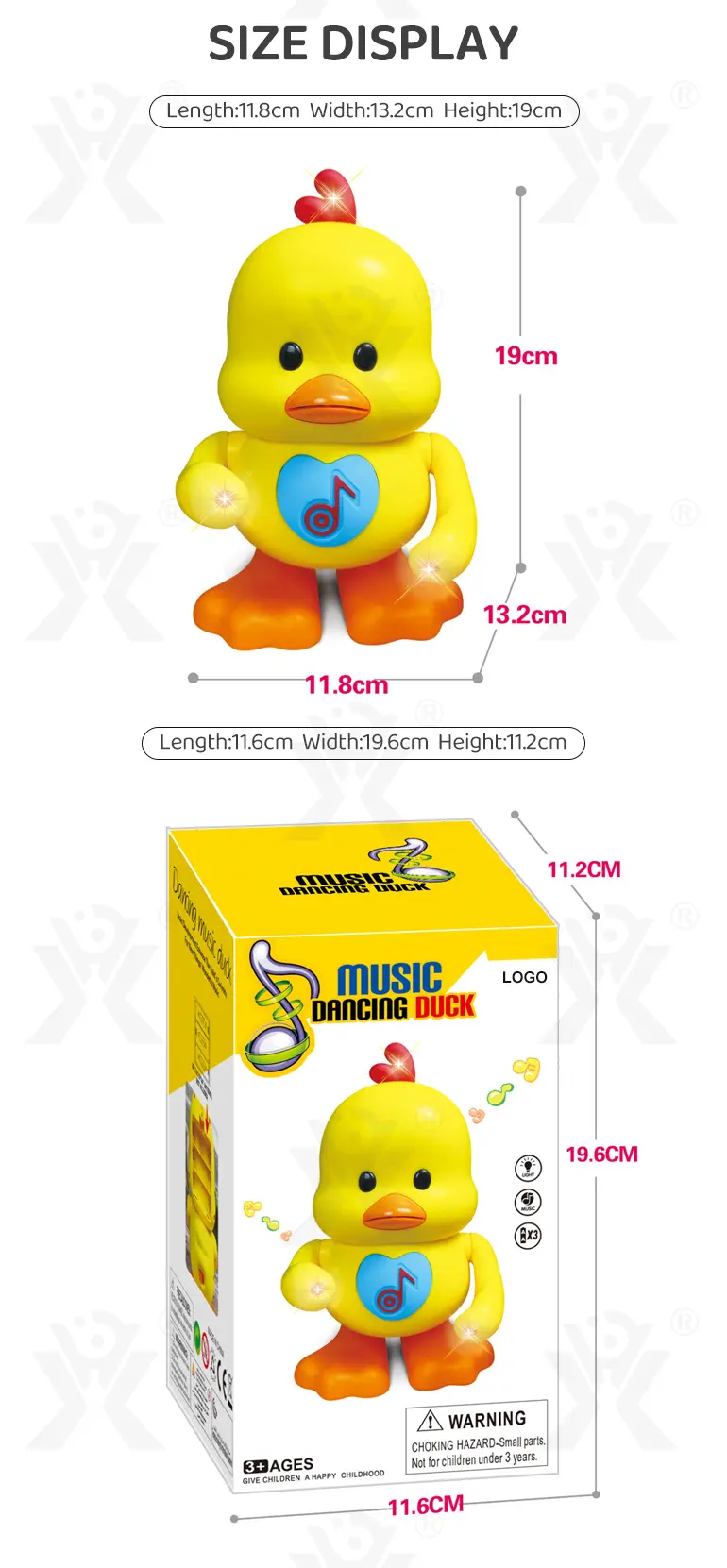 Dancing Duck Interactive Toys · TV10297 · detail image 9 of 9