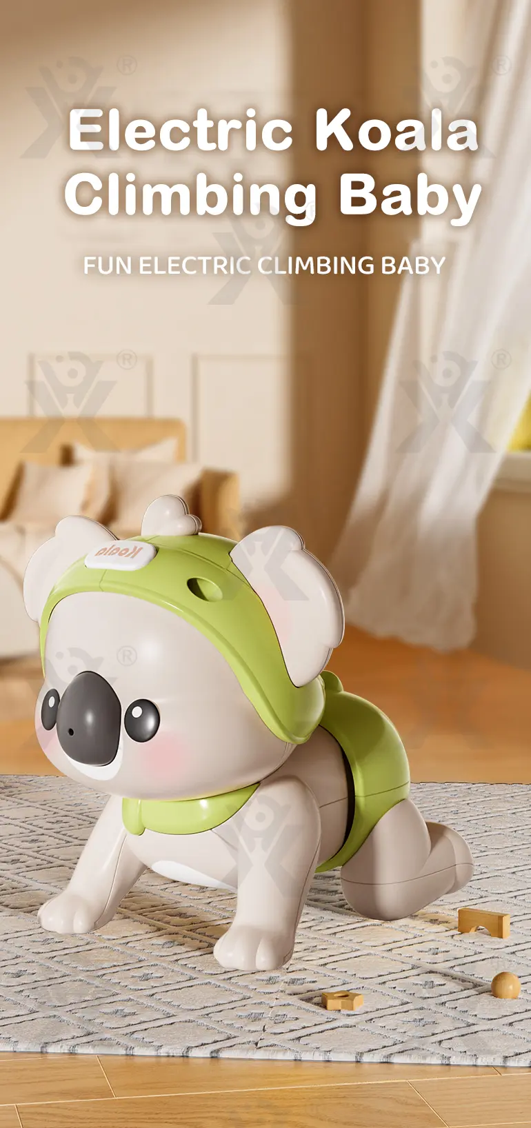 Electric Koala Crawling Toy For Baby Early Learning · TV10287 · detail image 1 of 6