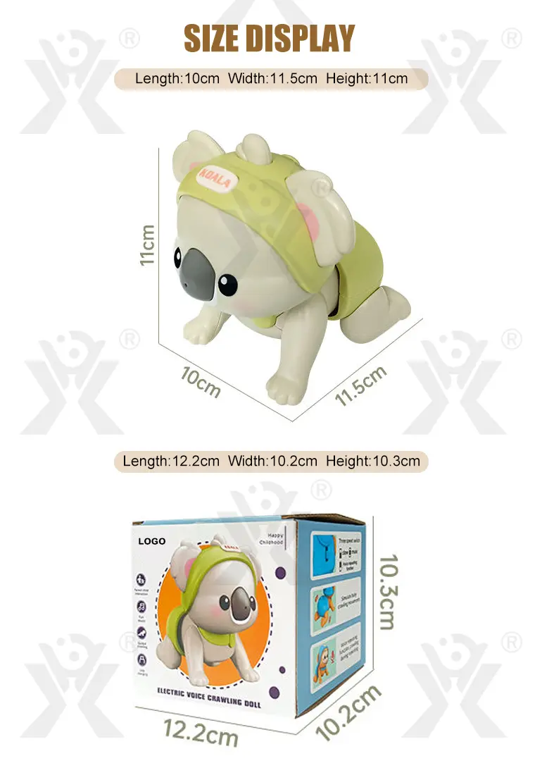 Electric Koala Crawling Toy For Baby Early Learning · TV10287 · detail image 6 of 6