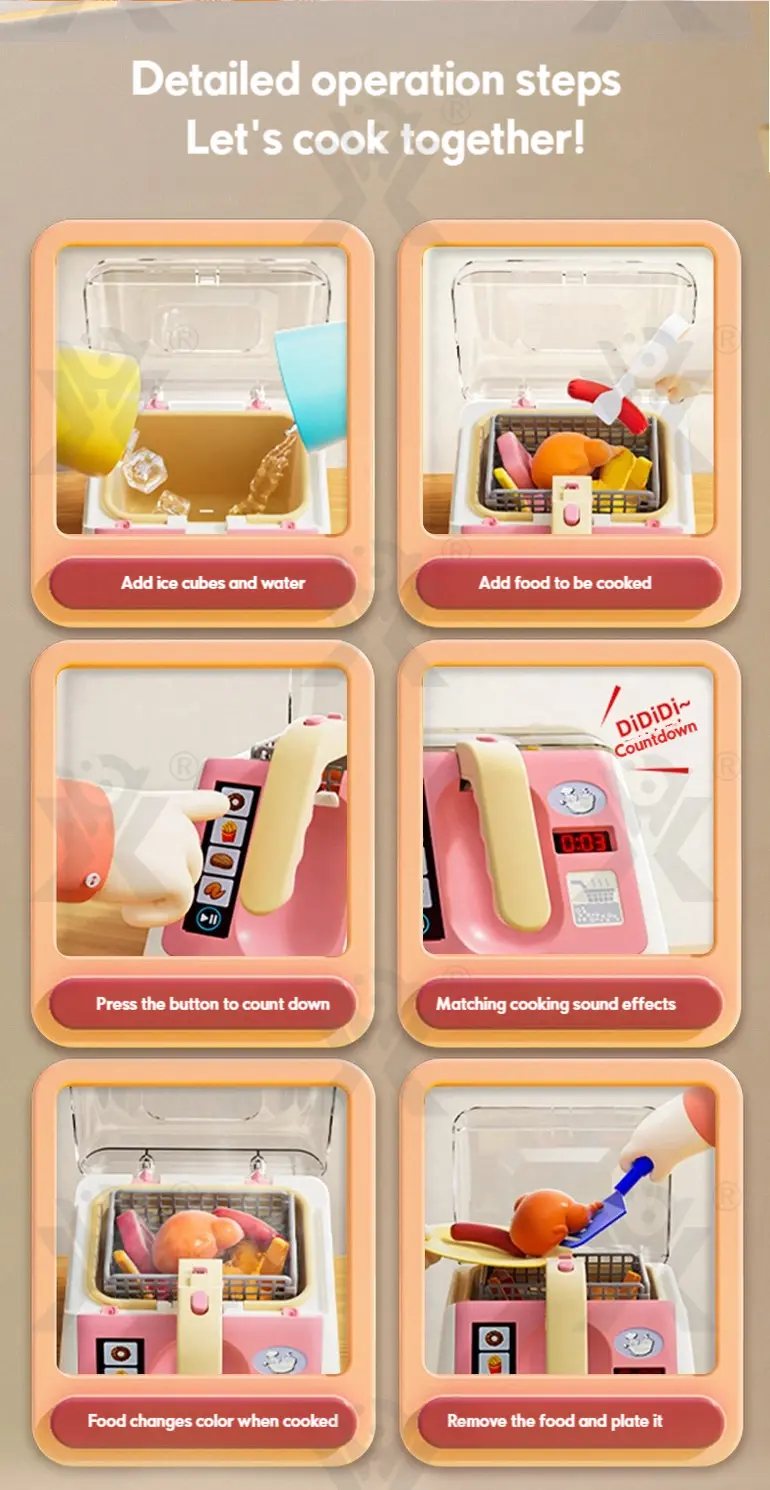Electric Frying Pot Toy Set · TV10277 · detail image 5 of 7