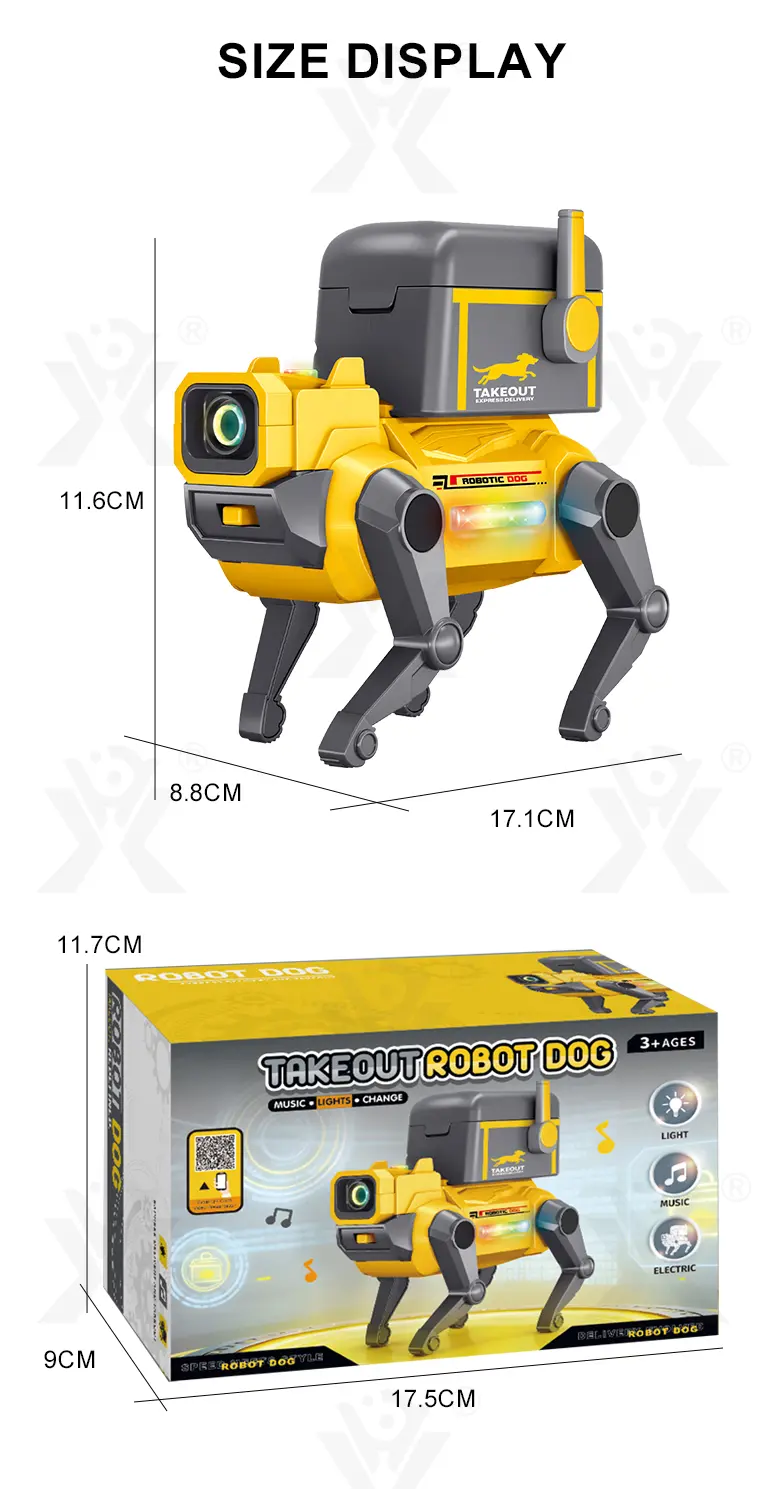 Takeout robot perro de juguete·TV10306·imagen de detalle 7 de 7