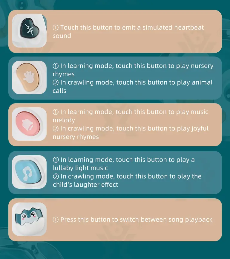 Electric Penguin Toys, Crawling and Learning Modes · TV10302 · detail image 3 of 10