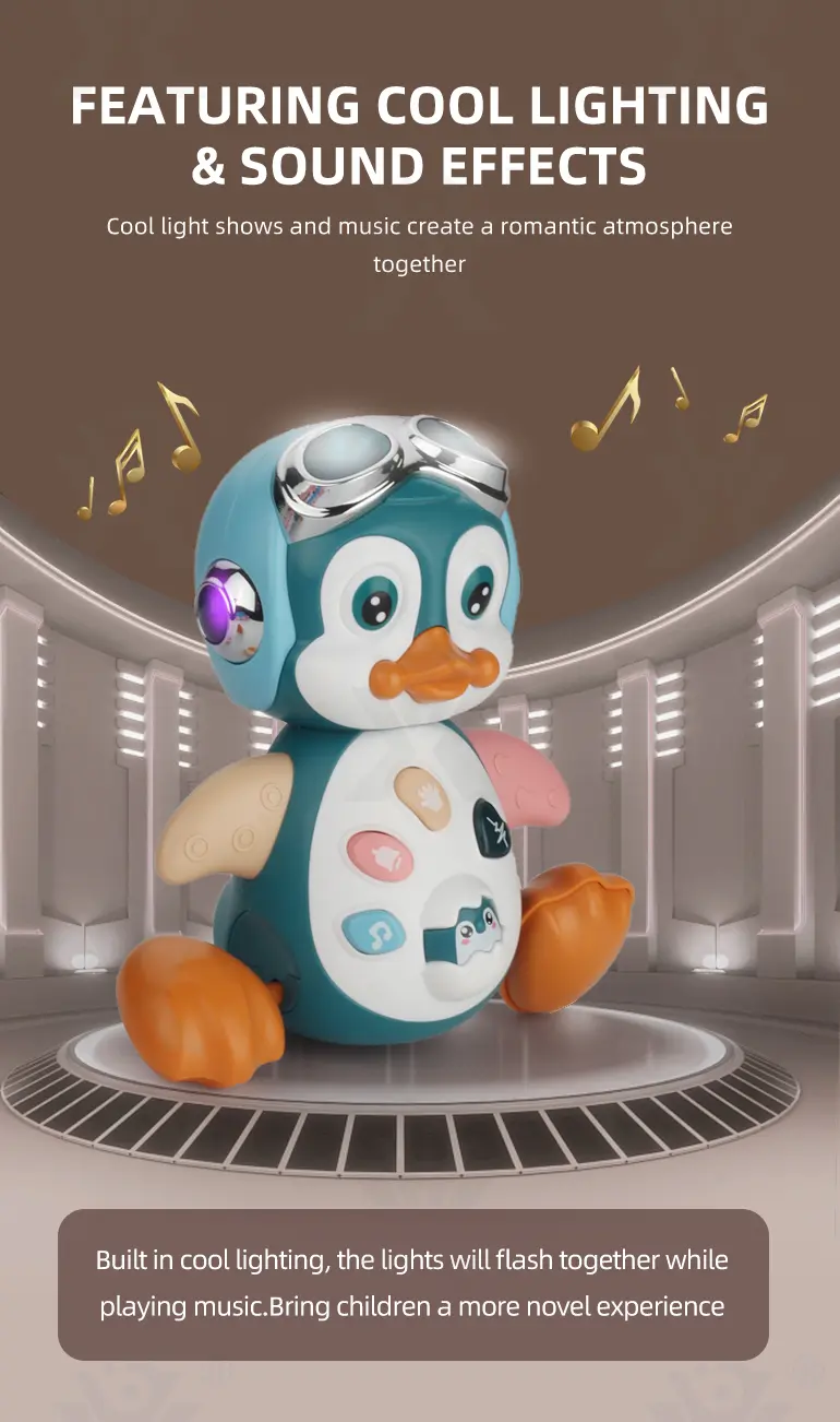 Electric Penguin Toys, Crawling and Learning Modes · TV10302 · detail image 5 of 10
