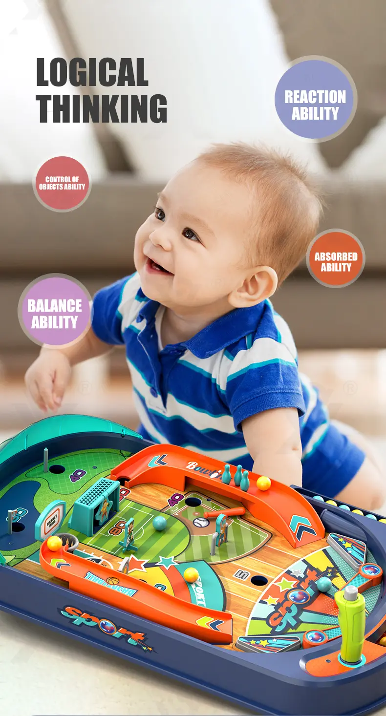 Kids Pinball Game Table Machine · TV10299 · detail image 3 of 9