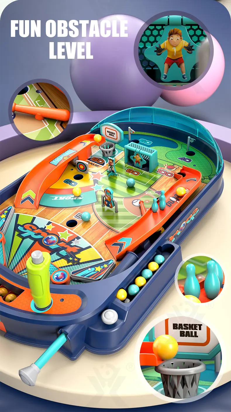 Kids Pinball Game Table Machine · TV10299 · detail image 4 of 9
