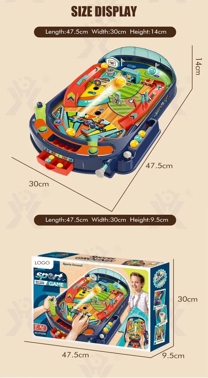 Kids Pinball Game Table Machine · TV10299 · detail image 9 of 9