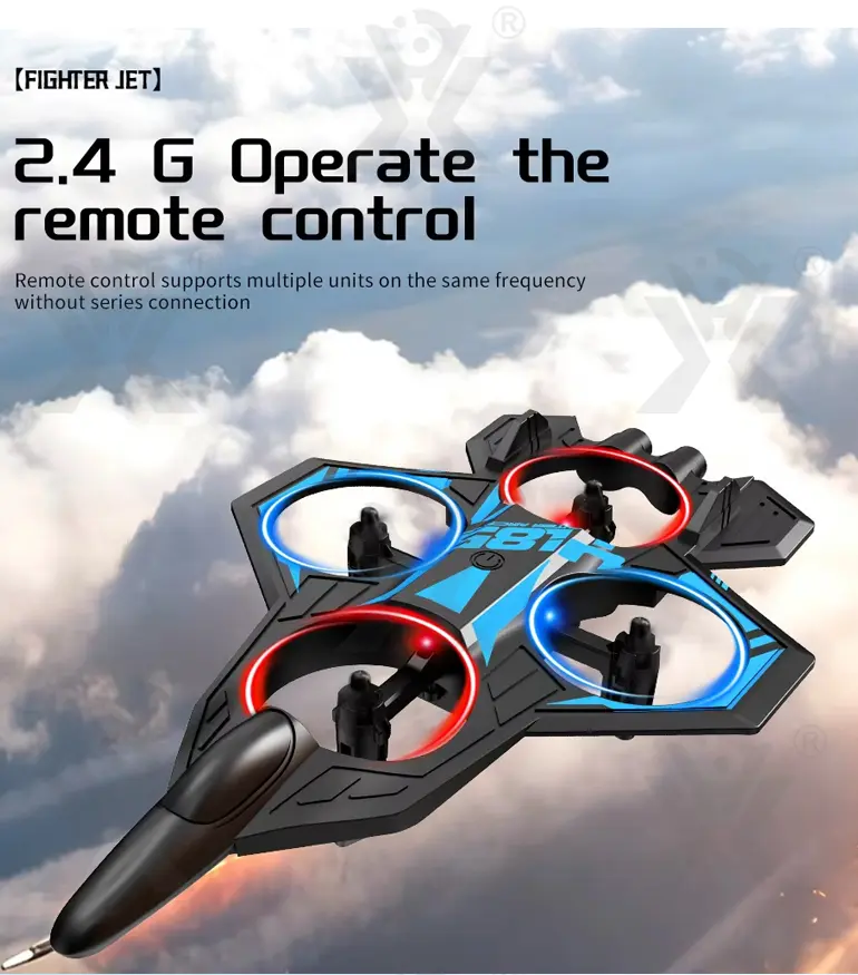 EPP Foam RC Fighter Toy, Modular Battery Detach · TV10320 · detail image 2 of 5