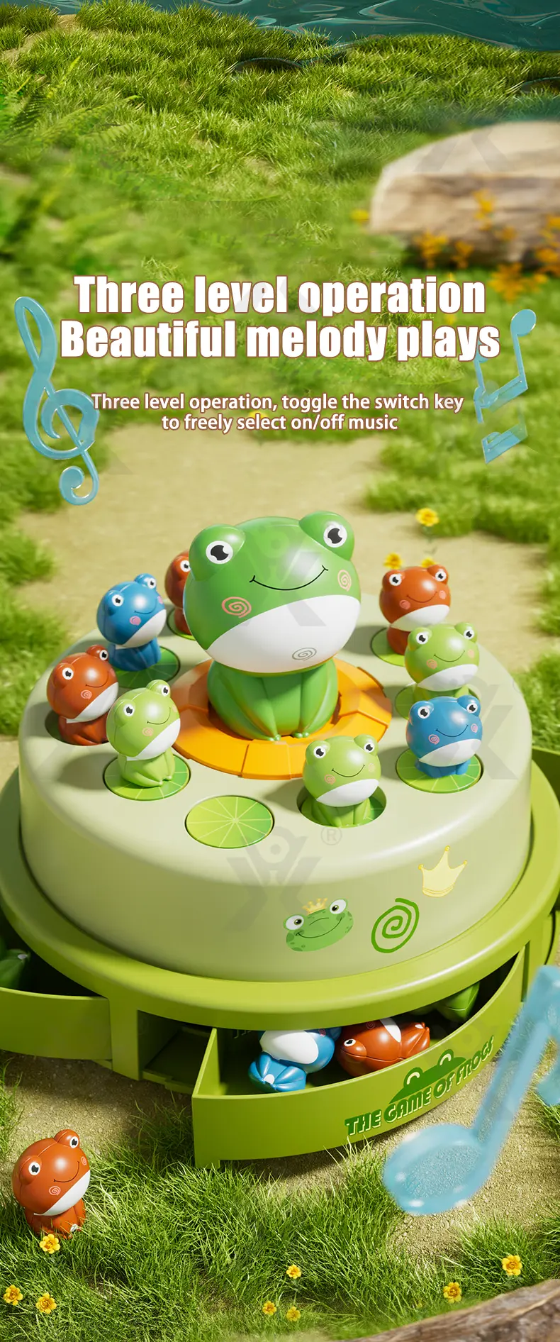 Frog Bounce and Catch Game Toy · TV10281 · detail image 4 of 12