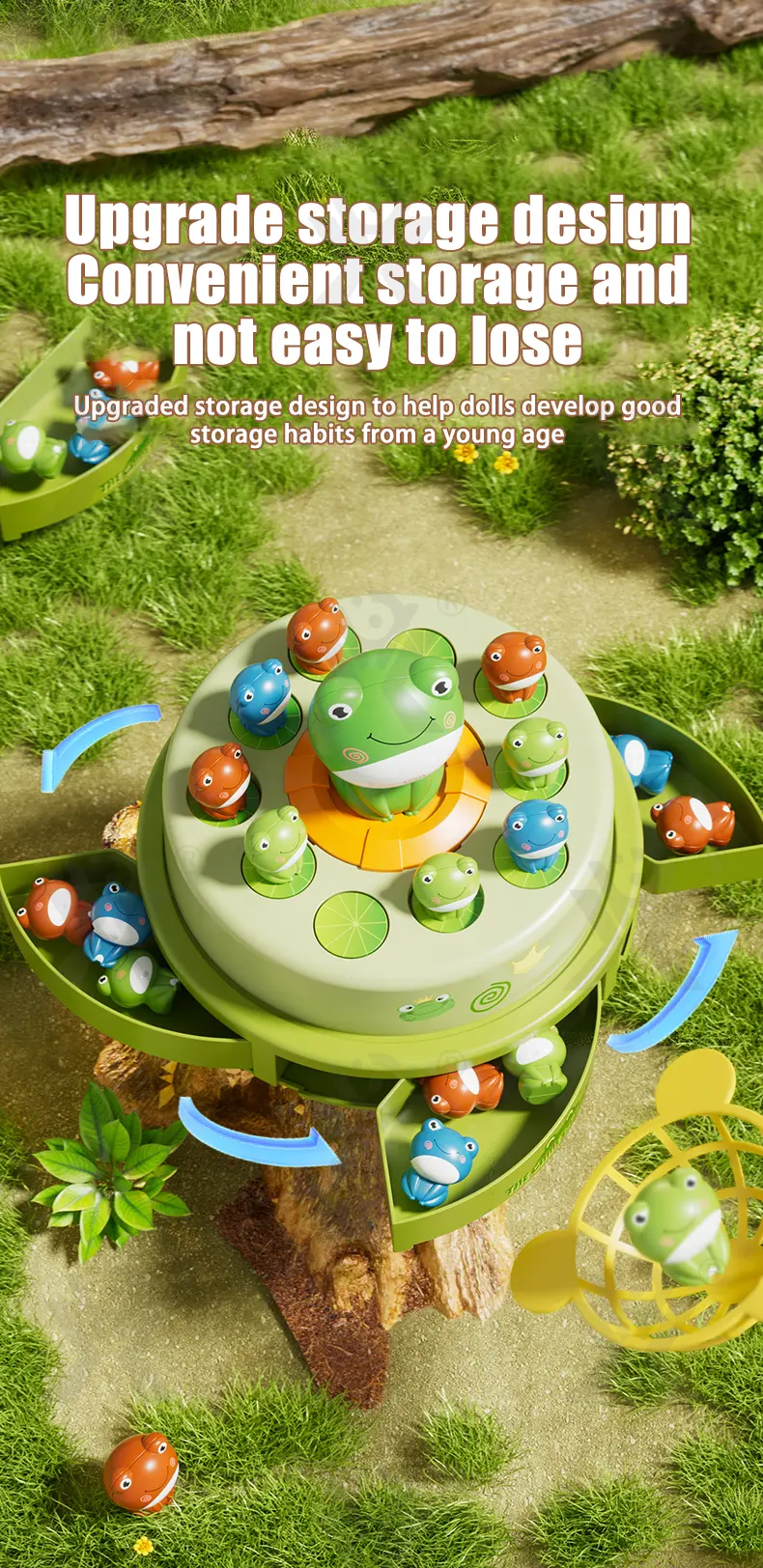 Frog Bounce and Catch Game Toy · TV10281 · detail image 5 of 12