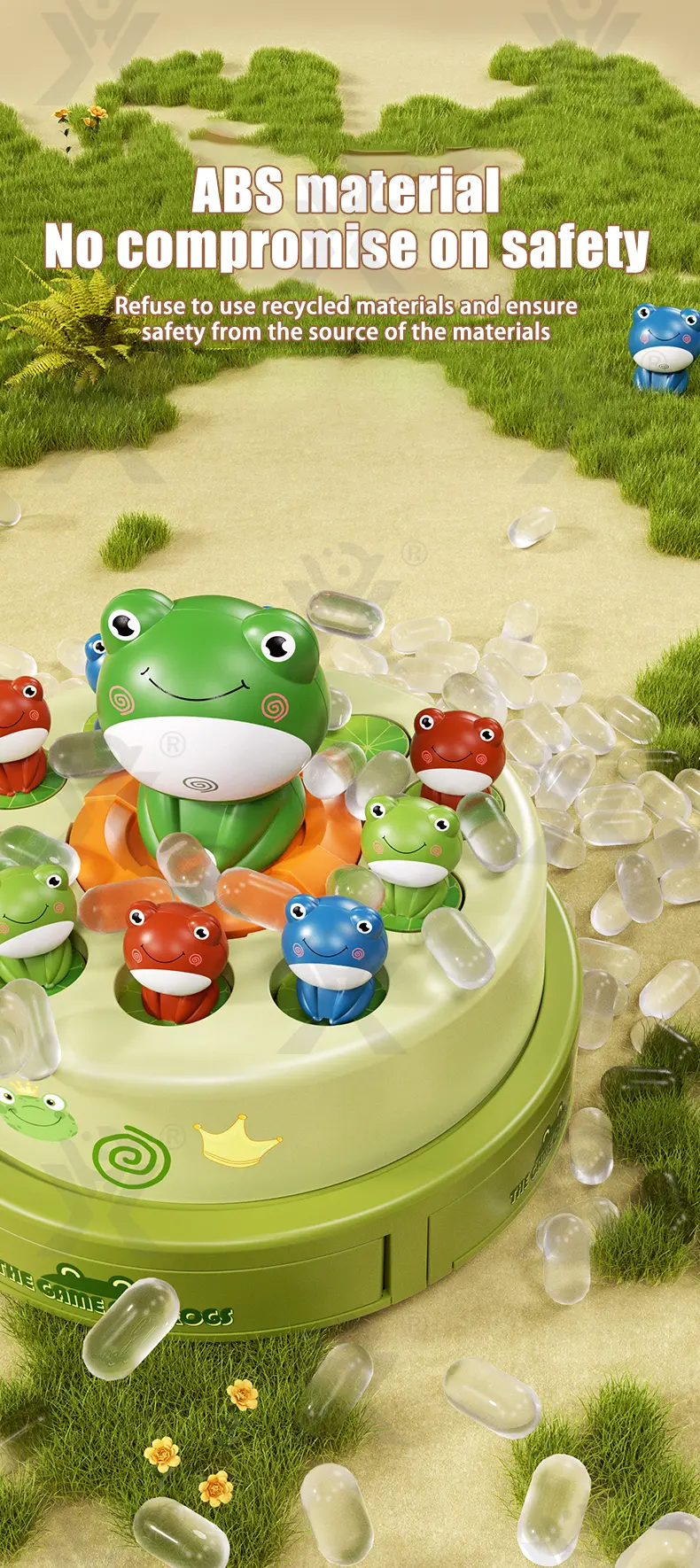 Frog Bounce and Catch Game Toy · TV10281 · detail image 8 of 12