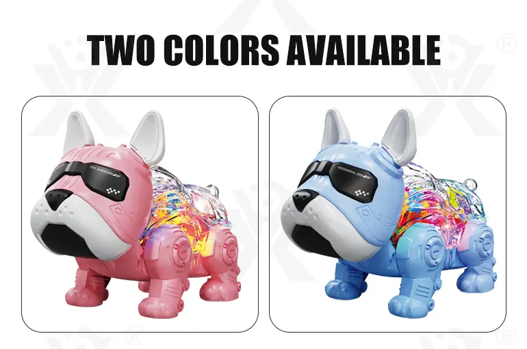 Walking Robot Dog Toy, Transparent Gear Rear · TV10284 · detail image 8 of 10